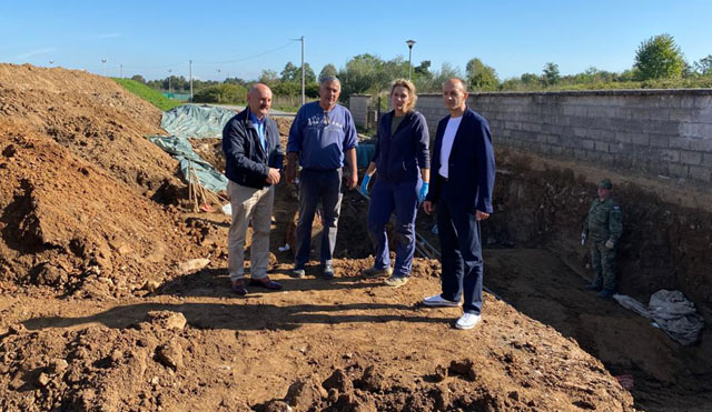 Obilazak grobišta kod Gradskog groblja                                                                                                                                                                                                                    